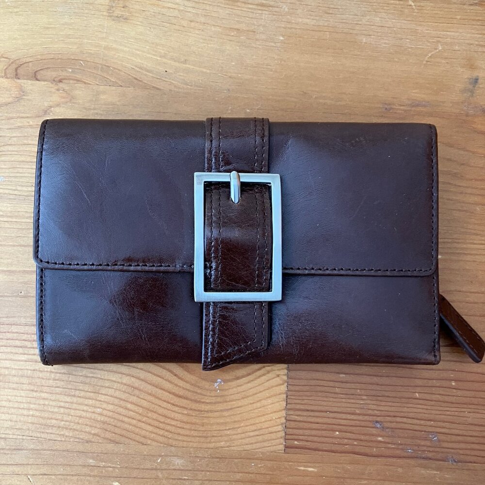 KENNETH COLE New York Brown Leather Wallet/Credit card holder 6x3,5
